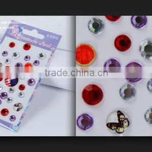 Adhesive Acrylic Gem Rhinestone Sticker thumbnail-2