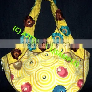 COTTON CANVAS HANDBAGS thumbnail-1