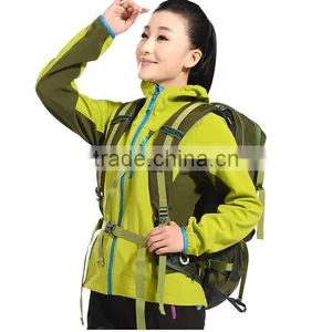 Fashion Design Woman's Waterproof Cheap Softshell Jackets thumbnail-1
