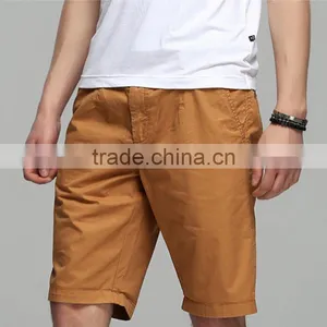 OEM Hot Sale Summer New Style Men's Plain Casual Short Pants P-17 thumbnail-1