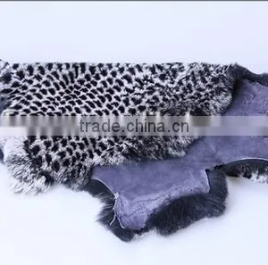 Pattern of Real Fur OEM Service Ladies Rabbit Skin Price thumbnail-1