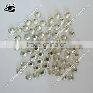 SS12 Crystal Clear for Nail Art Flat Back DMC Rhinestone for Dress Crystals for Dress Decoration thumbnail-1