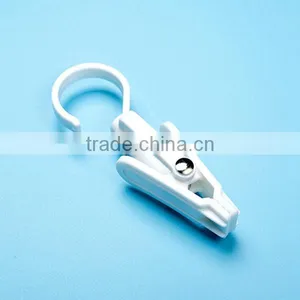 Curtain Accessories Plastic Curtain Clamp Hook Clip thumbnail-3