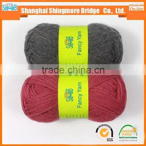 Shopping Knitting Wool Yarn China Factory Best Selling Worsted Solid Dyed 100% Wool Roving Yarn With Oeko-tex Quality thumbnail-3