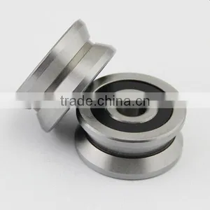 V Groove Track Roller Bearing LV20/8ZZ for Linear Motion Guide Rail thumbnail-3