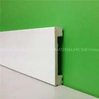 6cm Wide PS Foam Hot Selling Home Waterproof White Polystyrene Skirting Board Factory China thumbnail-1