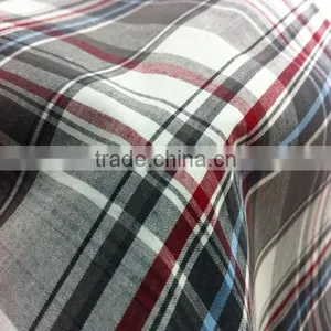 Colorful Check 100% Cotton Dyeing Dobby Fabric thumbnail-6