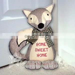 Fox Shape Cotton Toy Doorstop thumbnail-1