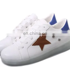 Unisex Flat Sports Luminous Dancing Night Running Couple Sneakers LED Light Shoes thumbnail-4