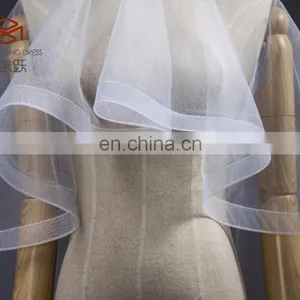 Wholesale High Quality Wedding Accessories Bridal Veil Organza thumbnail-3