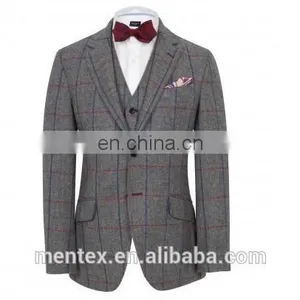 Tweed Check Blazer Jacket thumbnail-1