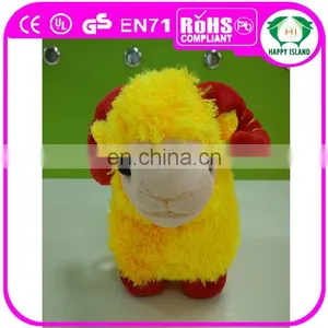 Australia Stuffed Sheepskin Plush Sheep Toy thumbnail-2