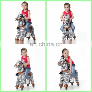 Guangzhou CE/ASTM/AZO HI Children Mechanical Wooden Walking Horse thumbnail-1