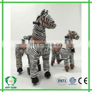 China Manufacturer Ride on Animals Riding Horse Toy on Wheel thumbnail-1