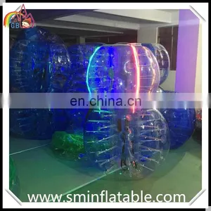 Promotion PVC/TPU Inflatable Led Bubble Ball, Led Lighted Soccer Bumper Balloon, Footabll Bubble Ball for Kids or Adult thumbnail-1