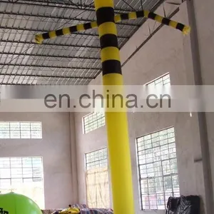 Mini Yellow Inflatable Desktop Sky Air Dancer Dancing Man for Sale thumbnail-2