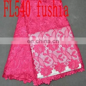 African Cord Lace Wedding Fabric for Dress(FL540)high Quality/best Price/prompt Delivery/in Stock thumbnail-2