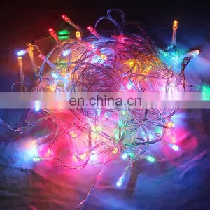 Christmas Decoration 2017 10m 80 LED RGB Light Battery String Decoration Light Party Christmas Lights thumbnail-4