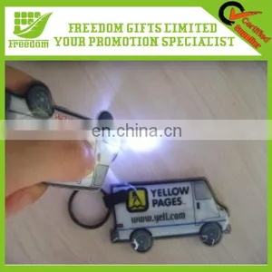 Hot Selling Customized Logo LED Keychain thumbnail-1