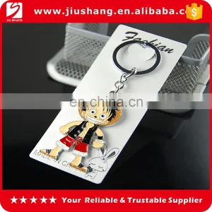 Mini Cute Metal Cartoon Keychains With Epoxy Wholesale thumbnail-1