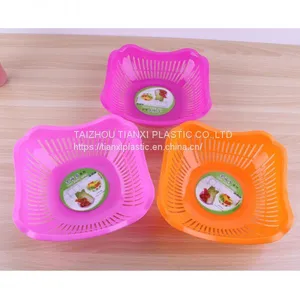 TXA-11 PLASTIC SQUARE FRUIT BASKET STRONG BASKET thumbnail-4