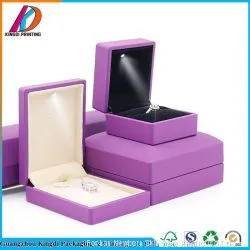 Fashion LED Light Ring/Necklace/Bracelet Packaging Jewelry Box thumbnail-1