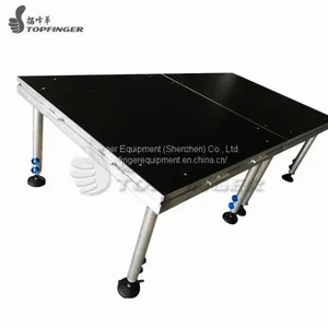 Cheap Used Cheap Wooden Platform Banquet Portable Riser Outdoor Event Stage For Sale thumbnail-1