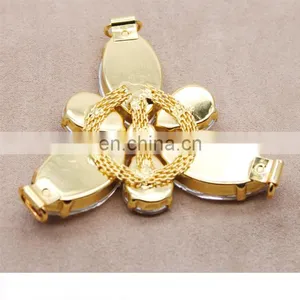 Wholesale Crystal Rhinestone Shoe Ornament Jewelry Shoe Decoration for Shoes thumbnail-3