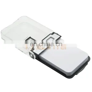 Creative Transparent Plastic Rotate Sticky Notes Box With Calendar thumbnail-1