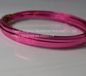 2018 Anodized Aluminum Wire 99.9% Enameled Aluminum Wire for Craft thumbnail-1