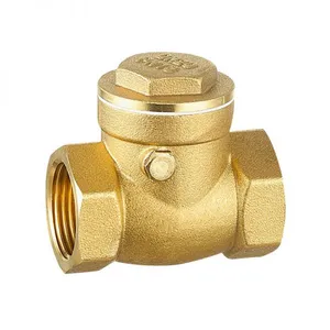 ML-8101 Brass Female Hard Seal Horizontal Check Valve thumbnail-2