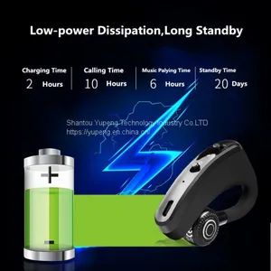 Stereo Bluetooth Earphone Sport Bluetooth Earphone,True Wireless Single Business Earbud,Voice Control Call Driver Headset,Rotate With Mic Support OEM/ODM V9 thumbnail-2