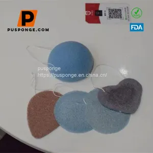 Natural Compressed Konjac Facial Sponge thumbnail-3