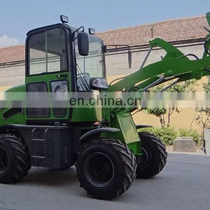 0.6 Ton 4WD Agriculture Steering Mini Front Wheel Loader New Products thumbnail-2