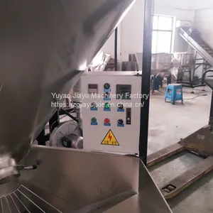 Vertical Stainless Steel Mixing Tank Plastic Particle Mixing Tank Jiayu Plastic Machine Direct Pin thumbnail-4