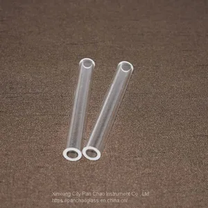 Heat Resistant Quartz Glass Cylinder Fused Silica Transparent Quartz Tubes thumbnail-3