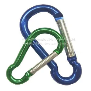 Various Style Galvanized Stainless Screw Locking Carabiner Multifunctional Carabiner,Carabiner Keychain,Snap Hooks thumbnail-4