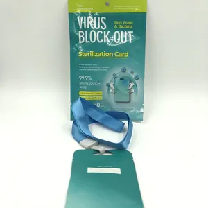Wholesale Portable Daily Care Air Purification Protective Card With Lanyard Antibacterial Sterilization Card thumbnail-3