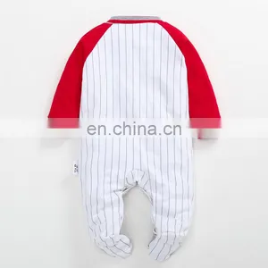 2018 New Arrival Long Sleeve Boutique Baby Romper thumbnail-4