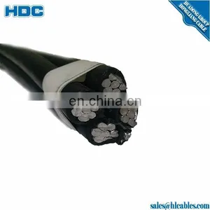 N FC33-209 Aluminium Cable 3 x 70mm2 + 56mm2 + 2x 16MM2 PE Insulation ABC Cable thumbnail-3