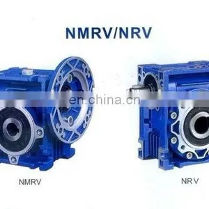 Aluminium RV Worm Speed Reducer Gearbox Geared Motor thumbnail-3
