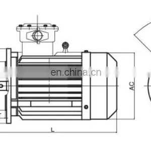 YB3-112M-2 Electric Explosion-proof Motor 3phase 50/60Hz thumbnail-7