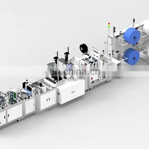 3ply Anti-Virus Breathable Adult and Childface Mask Making Machine Fully Automatic Non Woven thumbnail-1