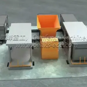 Underground Horizontal Waste Transfer Station System Underground Waste Container System China thumbnail-1