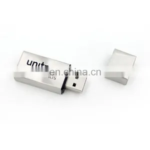 Metal Usb 2.0 3.0 Flash Drive Super Mini Oem Logo Printing Customized Logo Pen Driver Memory Sticker thumbnail-1
