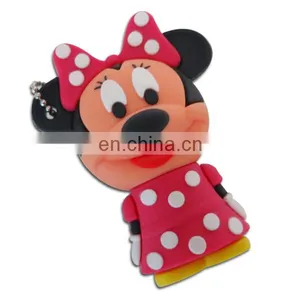 Wholesale PVC Material Cartoon Anime Character Custom Usb Flash Drive thumbnail-3