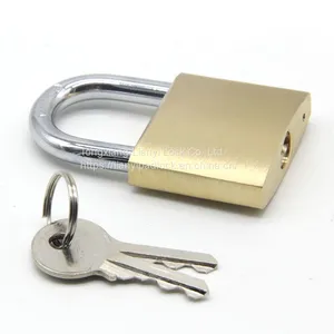 20-70mm China Good Quality Cheap Safety Anti Cut Waterproof Heavy Duty Brass Padlock thumbnail-2