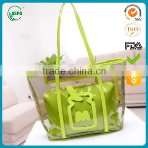 PVC Plastic Carry Totes With Handles thumbnail-1