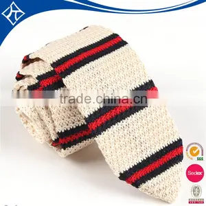 2016 New Coming Custom Design Striped Knitted Necktie thumbnail-5