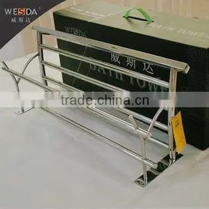 WESDA Heated Bathroom Towel Rack Polish Towel Rail Towel Rail With Hook thumbnail-1